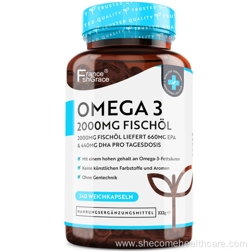 Omega Softgels support positive mood fish oil softgels